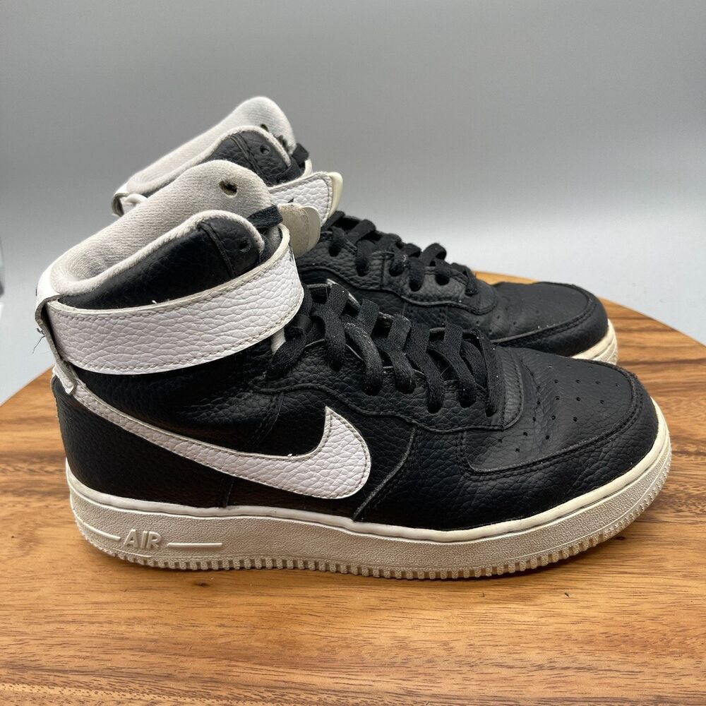 Nike Air Force 1 '07 High Shoes Mens Size 6.5 Black Casual Basketball Sneakers